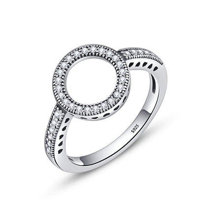 925 Sterling Silver Size 6.0 Ring for Women