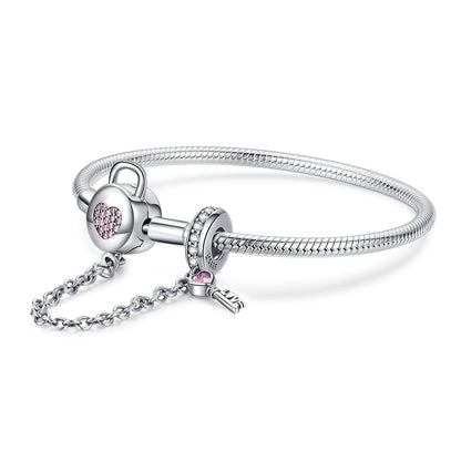 925 Sterling Silver Bracelet 17cm for Women