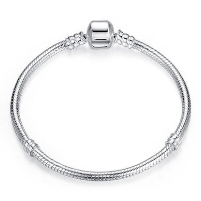 925 Sterling Silver 17cm Bracelet for Women
