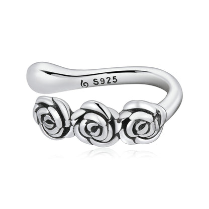 925 Sterling Silver Earrings 0.5*1.2cm for Women