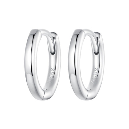 925 Sterling Silver & White Gold Plated Earrings for Women