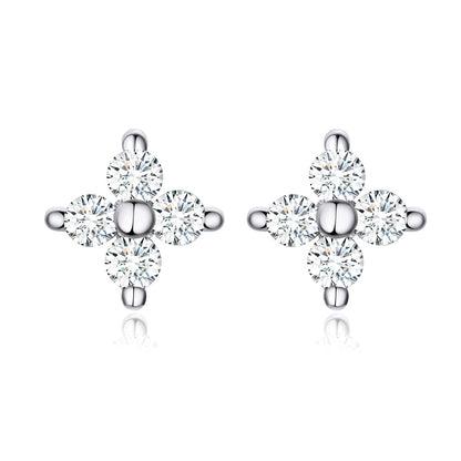 925 Sterling Silver CZ Earrings for Women
