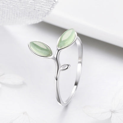925 Sterling Silver Ring for Women - 0.1cm Width, 1.3cm Height