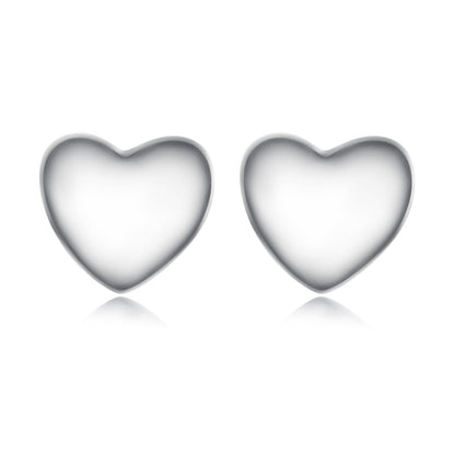 999 Platinum-Plated S925 Silver Earrings