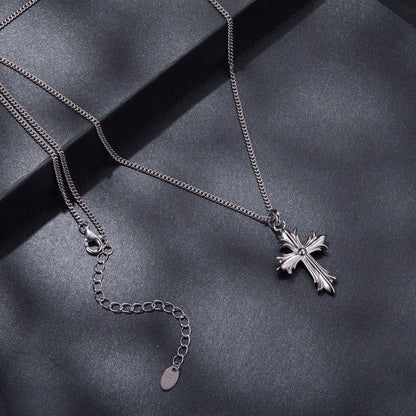 925 Sterling Silver Plated White Gold Moissanite Necklace 40+5cm for Women