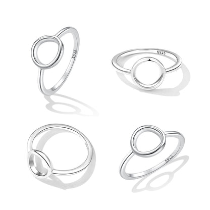925 Sterling Silver Oxidized Ring Size 6.0 for Women