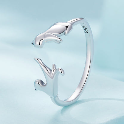S925 Oxidized Silver 1.8mm Ring