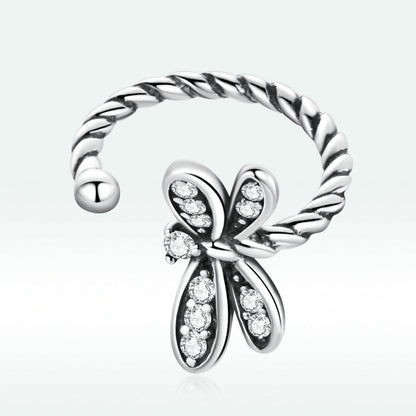 925 Sterling Silver Earrings with Pavé Setting and CZ for Women