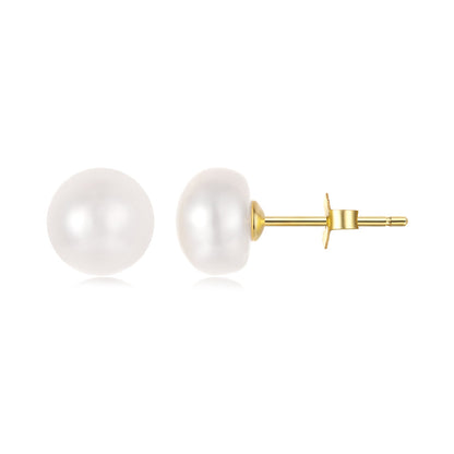925 Sterling Silver Freshwater Pearl Earrings for Women