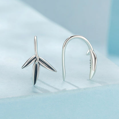 925 Sterling Silver Oxidized Silver Earrings for Women