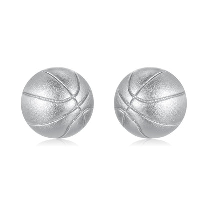 925 Sterling Silver Plated White Gold Earrings