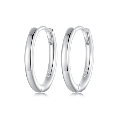 925 Sterling Silver & White Gold Plated Earrings for Women