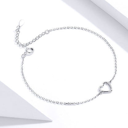 925 Sterling Silver Adjustable Bracelet for Women