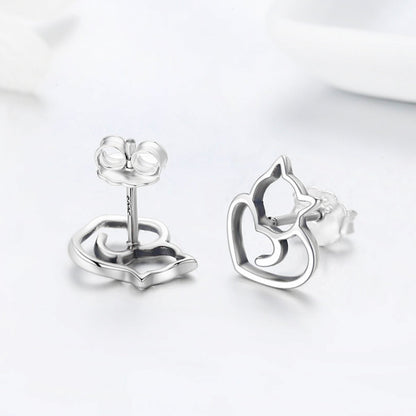925 Sterling Silver Oxidized Earrings