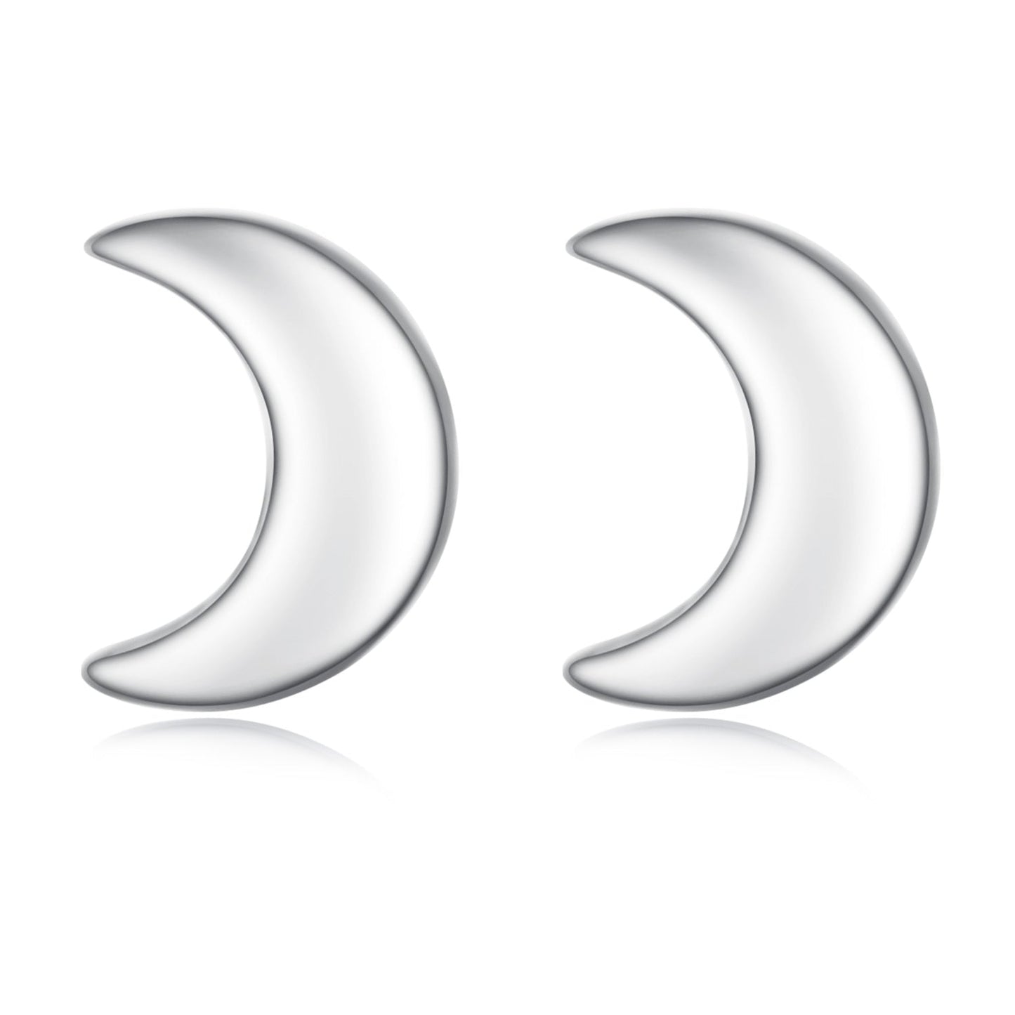 925 Sterling Silver Earrings with Platinum Plating for Women