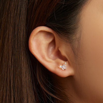 925 Sterling Silver Earrings with Resin and Oxidized Silver for Women