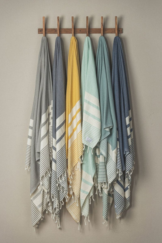 Essential Stripe Turkish Towels – Beautiful, Versatile, and Quick-Drying