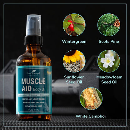 Muscle Aid Body Oil