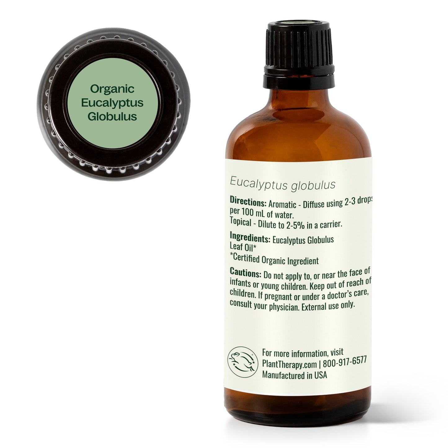 Organic Eucalyptus Globulus Essential Oil