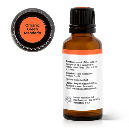 Organic Green Mandarin Essential Oil