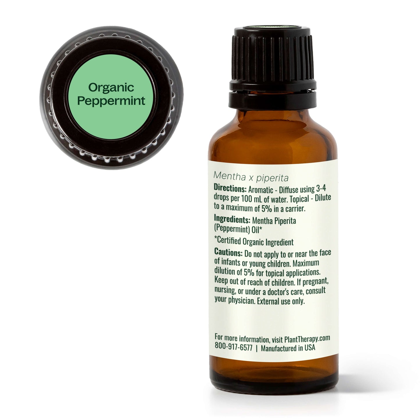 Organic Peppermint Essential Oil