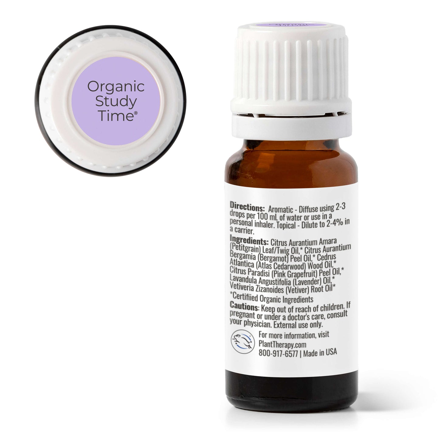 Organic Study Time KidSafe Essential Oil