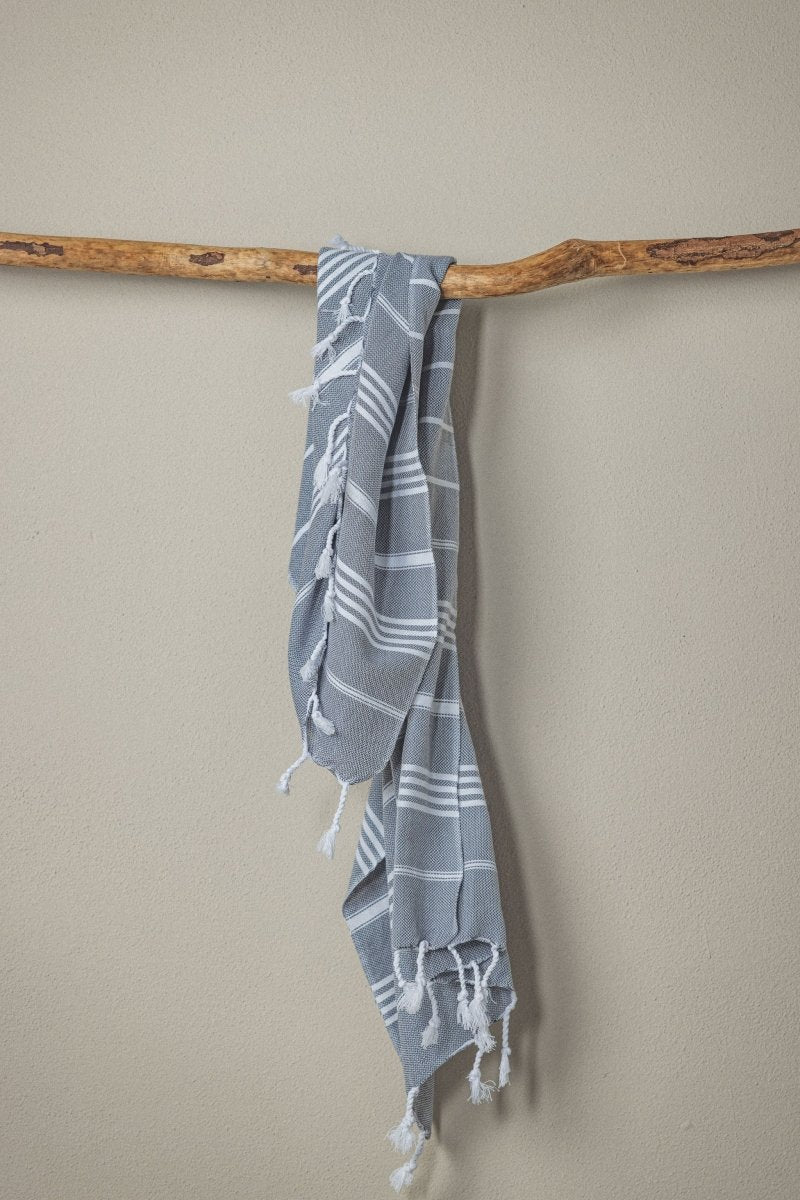 Perfect Classic Hand Towel Collection – 20”x40” Lightweight Organic Turkish Cotton Towels