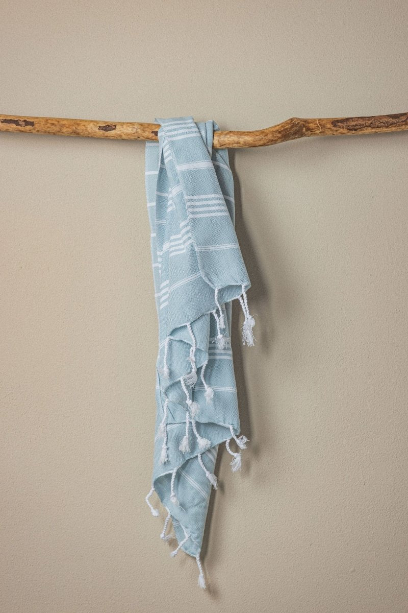 Perfect Classic Hand Towel Collection – 20”x40” Lightweight Organic Turkish Cotton Towels