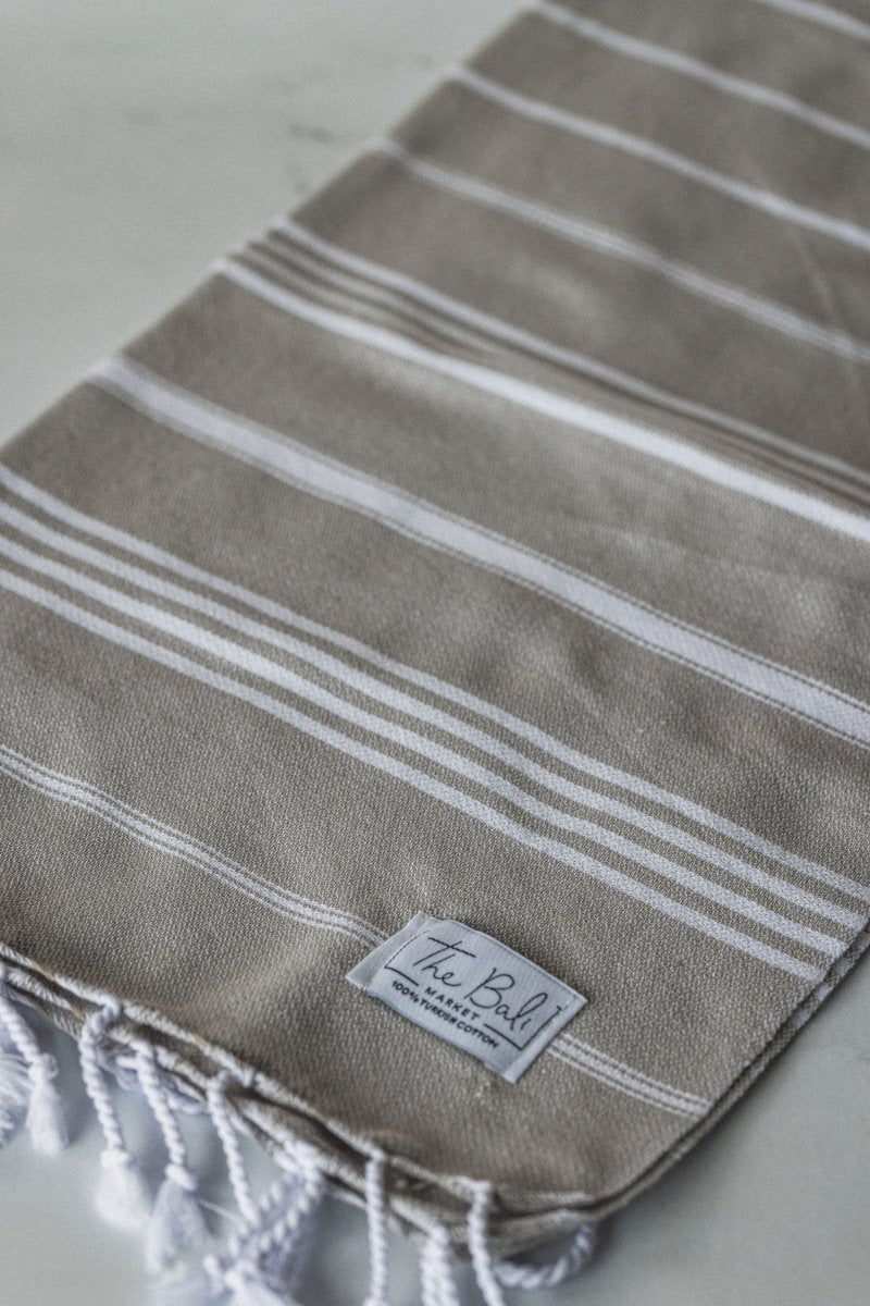 Perfect Classic Hand Towel Collection – 20”x40” Lightweight Organic Turkish Cotton Towels