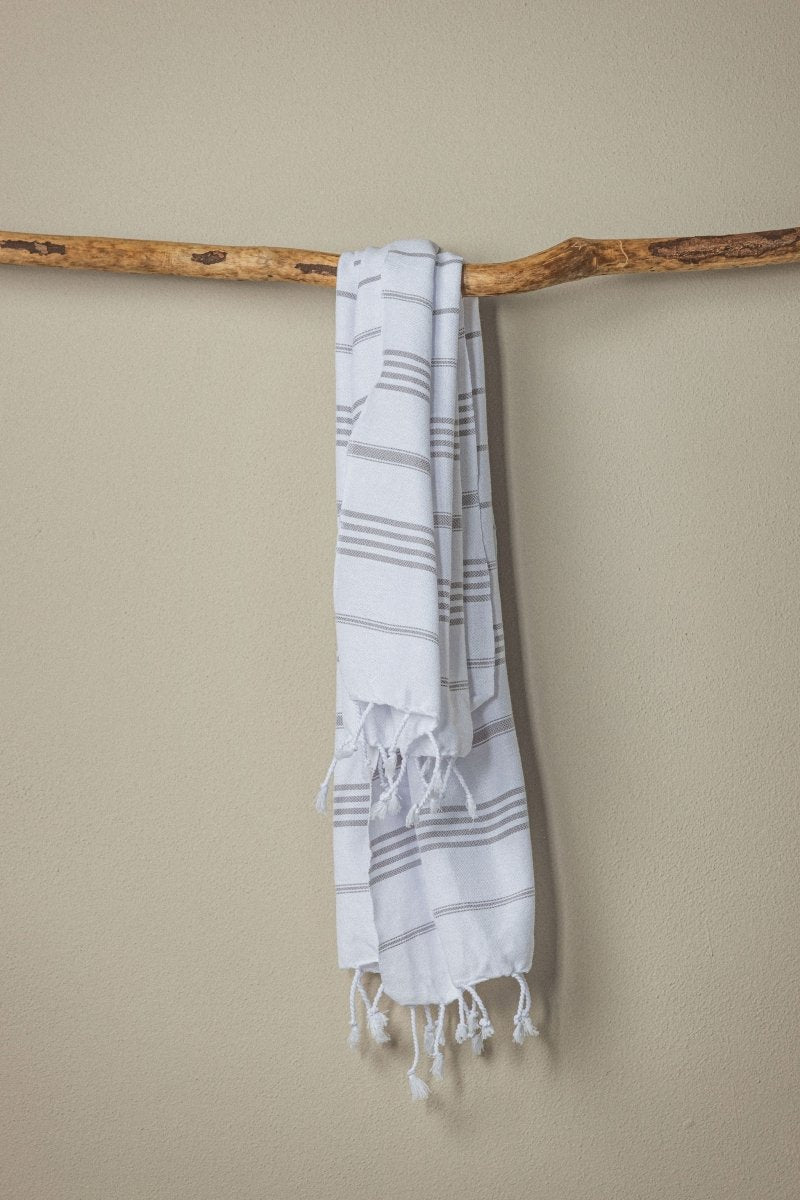 Perfect Classic Hand Towel Collection – 20”x40” Lightweight Organic Turkish Cotton Towels