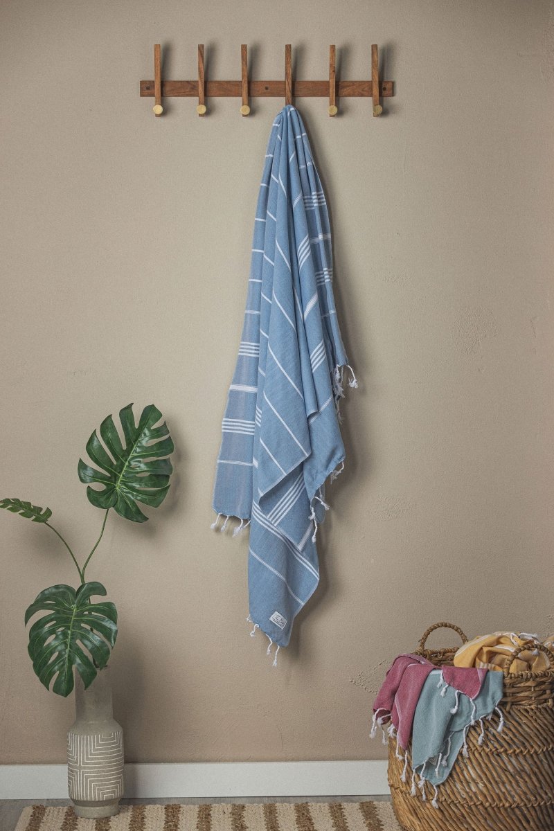 Perfect Classic Towel Collection – 40”x70” Lightweight Organic Turkish Cotton Towels