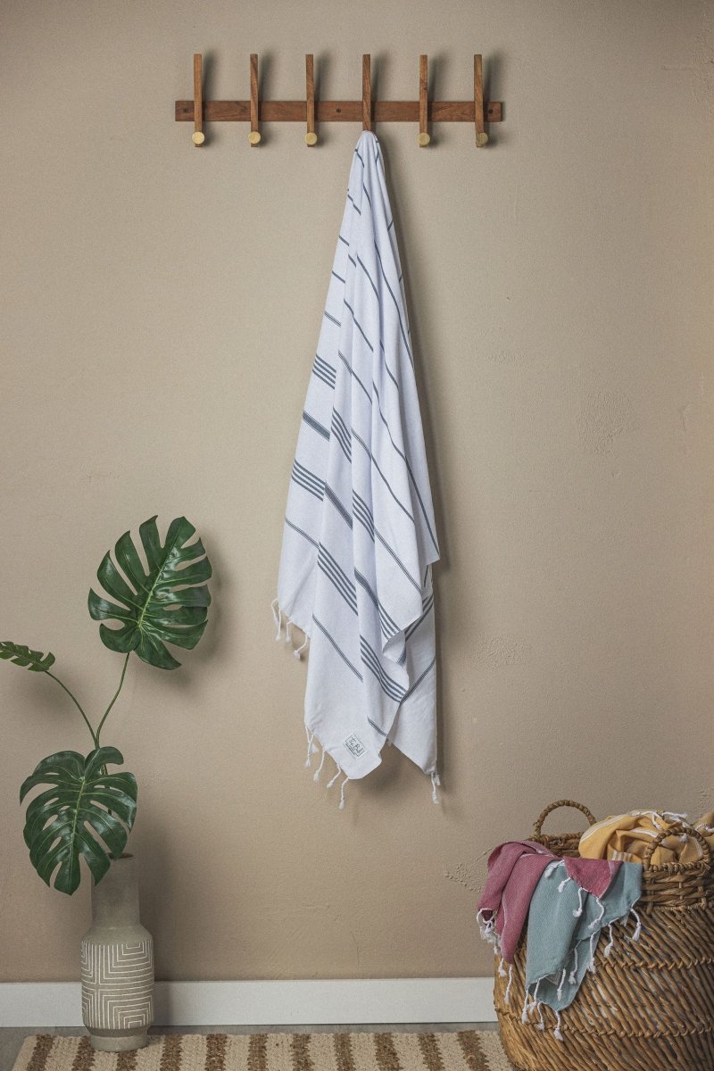 Perfect Classic Towel Collection – 40”x70” Lightweight Organic Turkish Cotton Towels