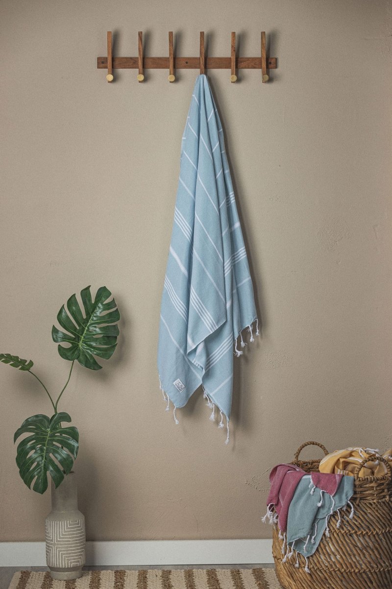 Perfect Classic Towel Collection – 40”x70” Lightweight Organic Turkish Cotton Towels