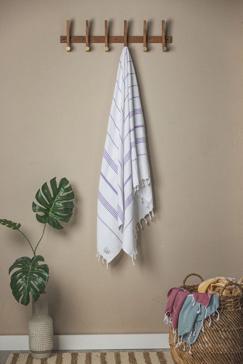 Perfect Classic Towel Collection – 40”x70” Lightweight Organic Turkish Cotton Towels