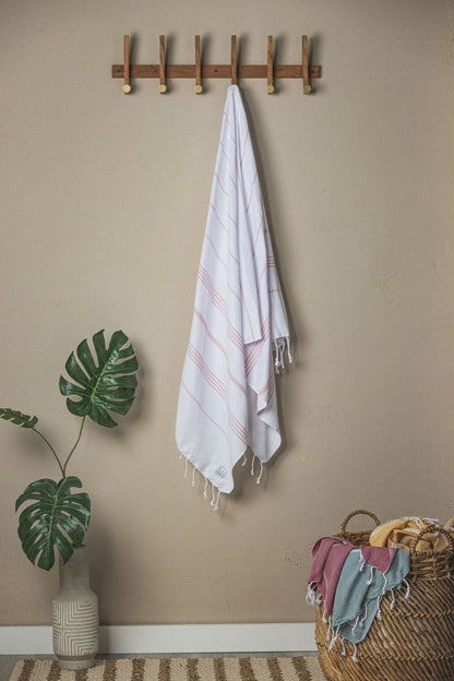 Perfect Classic Towel Collection – 40”x70” Lightweight Organic Turkish Cotton Towels