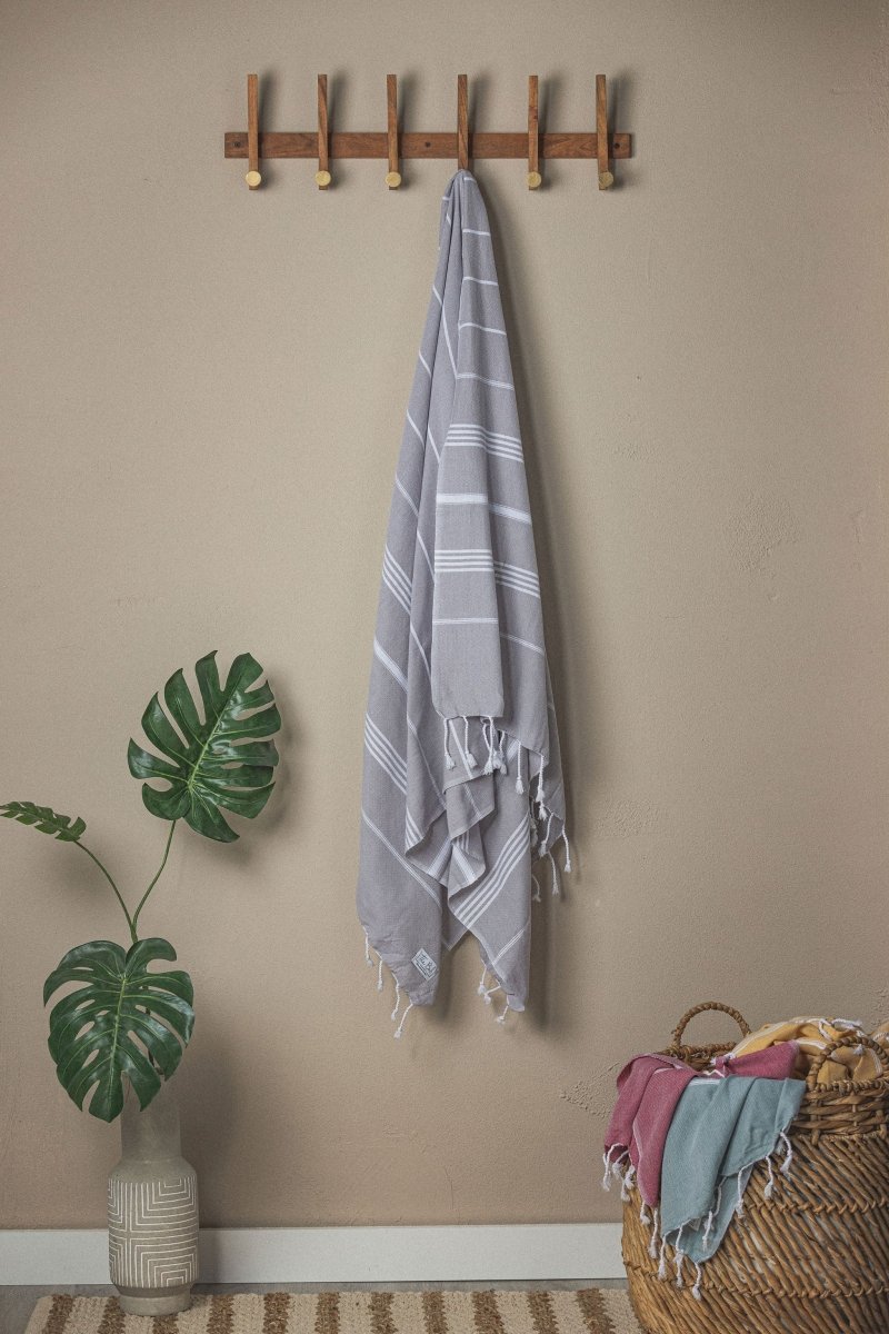 Perfect Classic Towel Collection – 40”x70” Lightweight Organic Turkish Cotton Towels