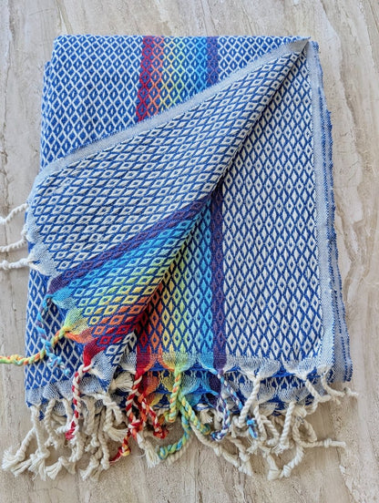 Prism Collection - Vibrant Turkish Beach Towel