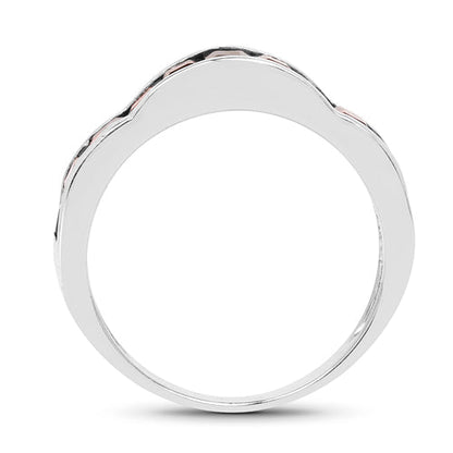 2.25 Carat Genuine Garnet .925 Sterling Silver Ring