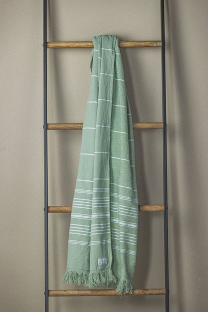 Sensation Towel Collection – 34”x70” Turkish Cotton Towels with Terry Backing & Fringe