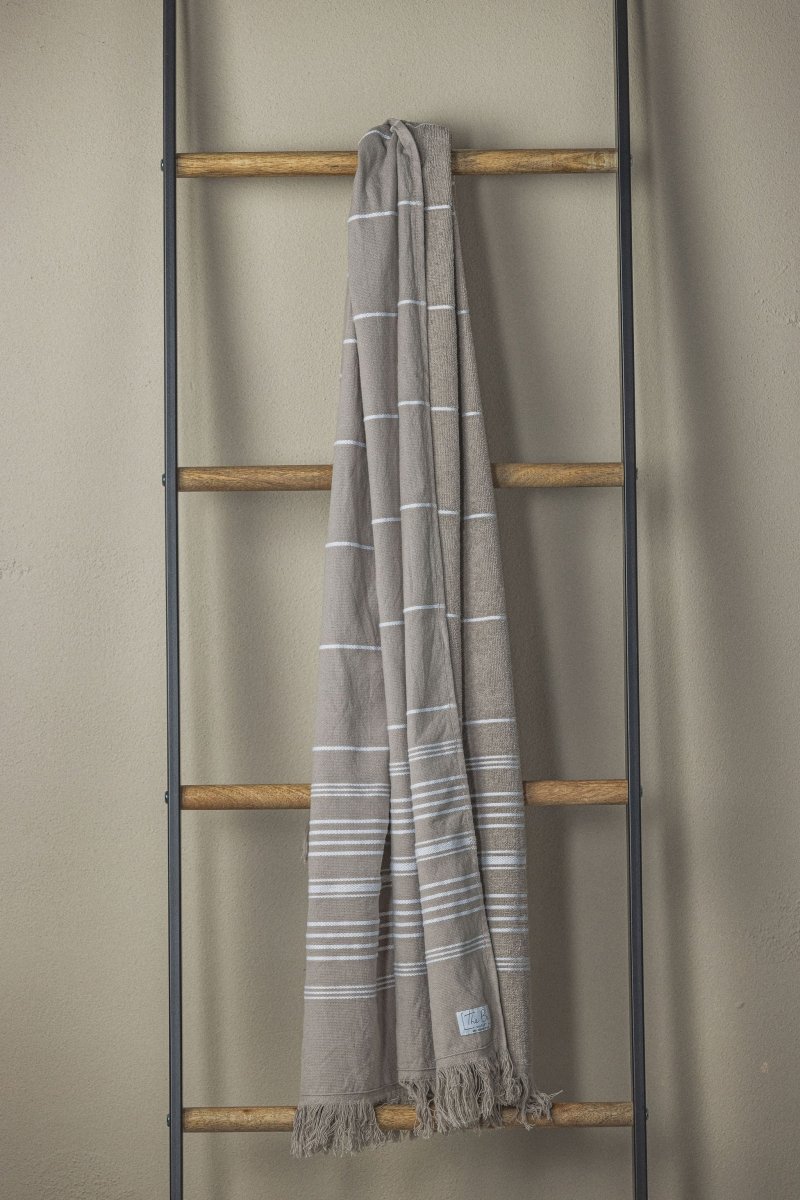 Sensation Towel Collection – 34”x70” Turkish Cotton Towels with Terry Backing & Fringe