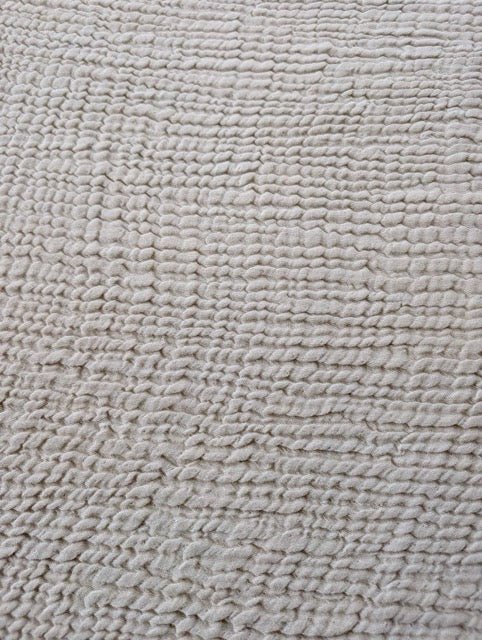 Serene Bedspread Collection – Organic Turkish Cotton, Textured Solid Colors, Queen/King Sizes