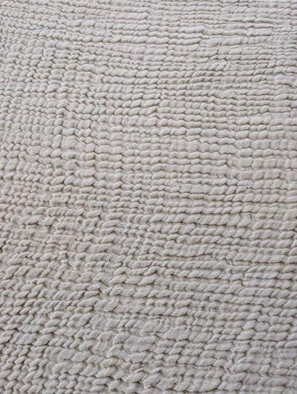 Serene Bedspread Collection – Organic Turkish Cotton, Textured Solid Colors, Queen/King Sizes