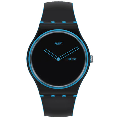 Swatch Men's Originals Monthly Drops Minimal Line Blue