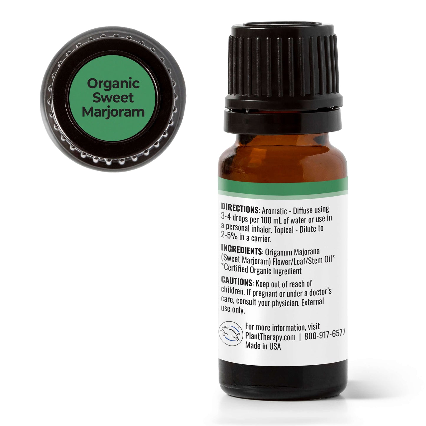 Organic Sweet Marjoram Essential Oil