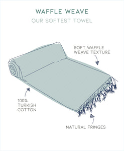 Waffle Weave - Turkish Bath Towel