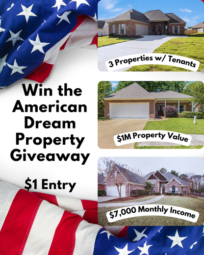 100 Entries into Win the American Dream Property Giveaway