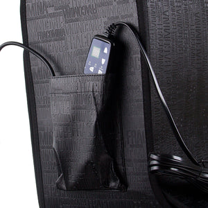 Portable Infrared Foot Sauna Heat Massage w/ Handheld Controller, 5-60 mins - Durasage Health