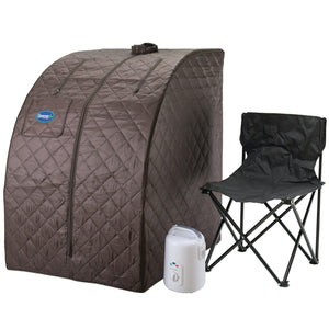 Personal Steam Sauna for Weight Loss, Detox & Relaxation at Home, Chair Included - Durasage Health